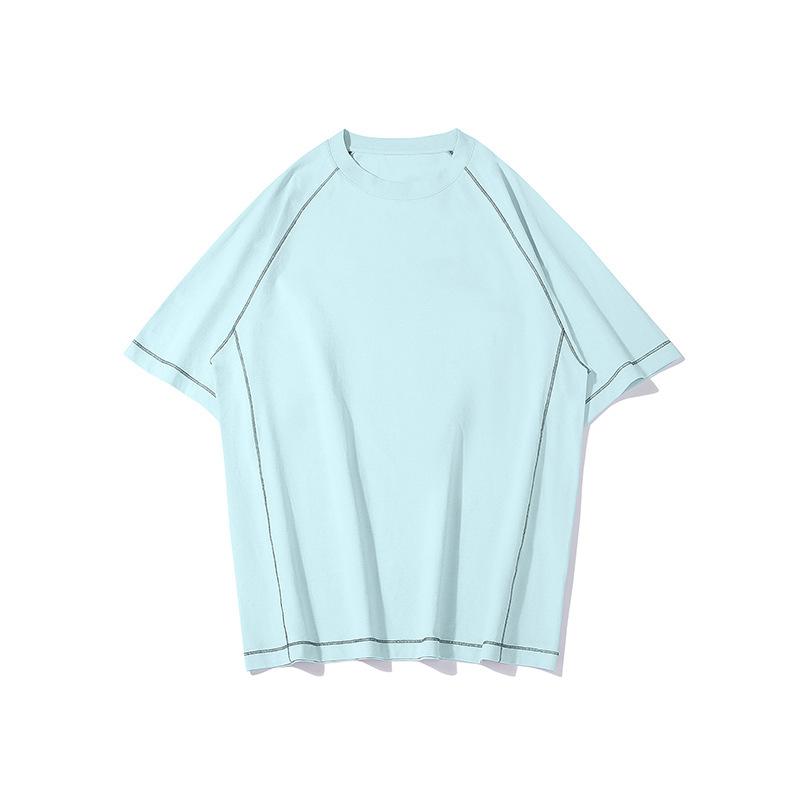 Trendy Round-Neck Short-Sleeve T-Shirt New Summer Style Loose-Fit Outdoor Sports Fashionable Versatile Top