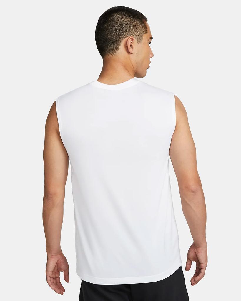 NIKE Legend Sleeveless DX0992 L Dri-FIT T-Shirt White/Black
