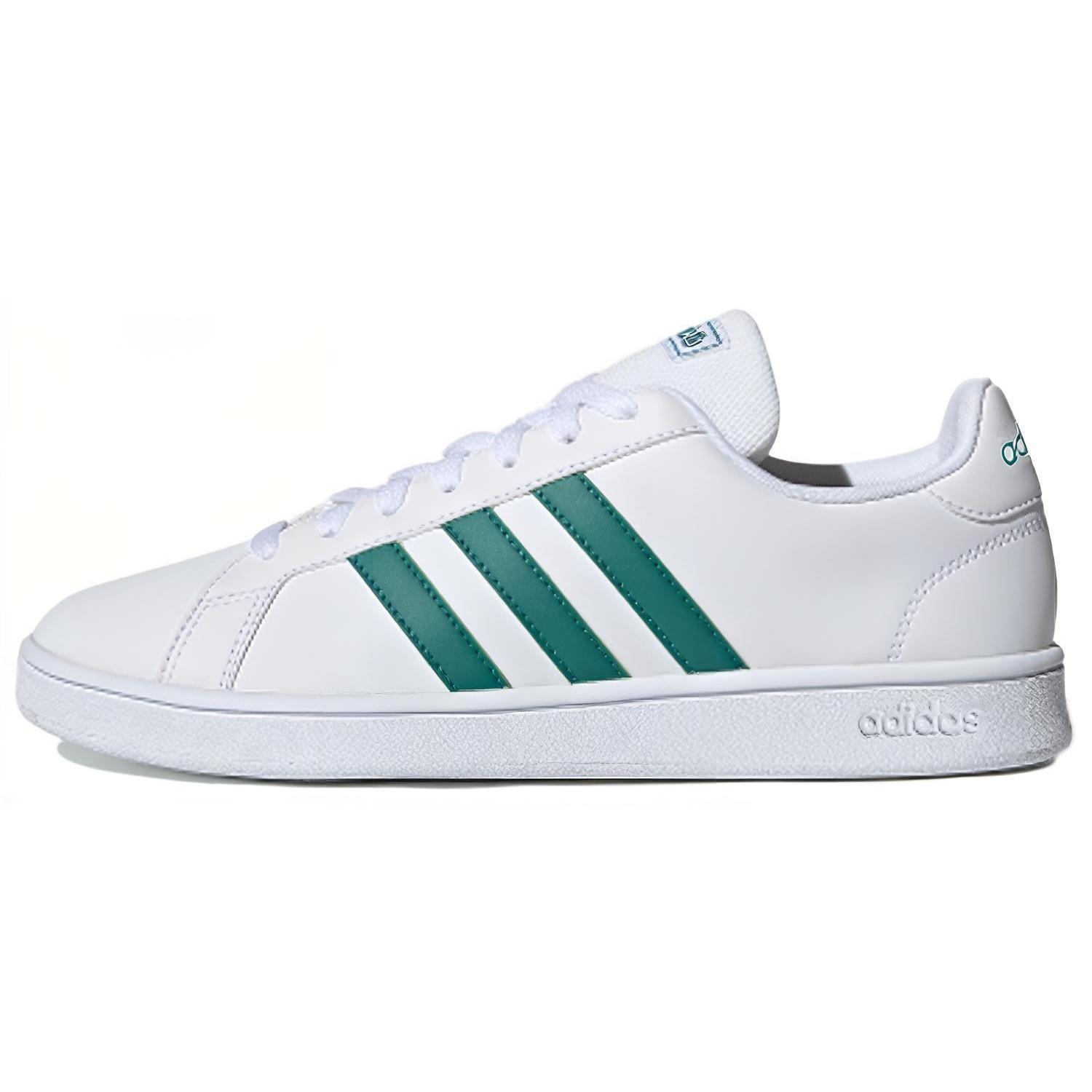 adidas Grand Court Base White Active Green Men s EE7905 EU 41⅓