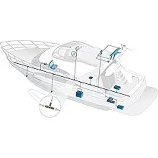 Yamaha Engine Interface Cable for NMEA 2000 Yacht Network with T-Connector Included (1m; 2m; 5m; 6m;7m) For Lowrance & Simrad