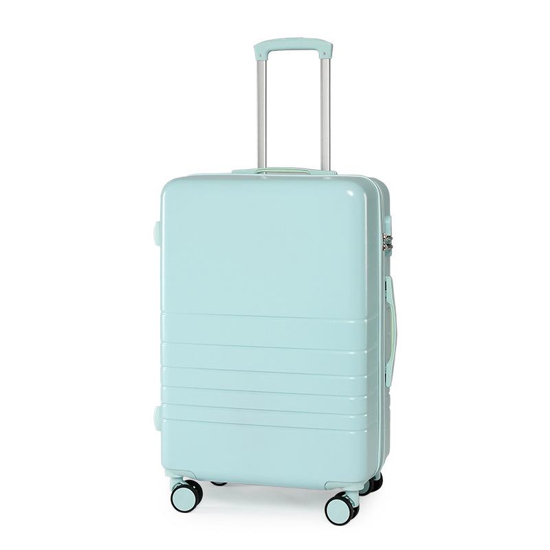 Yongsheng Candy Color Luggage: Lightweight, 24-inch Suitcase & 20-inch Carry-On Set for Women, Students, and Mothers.