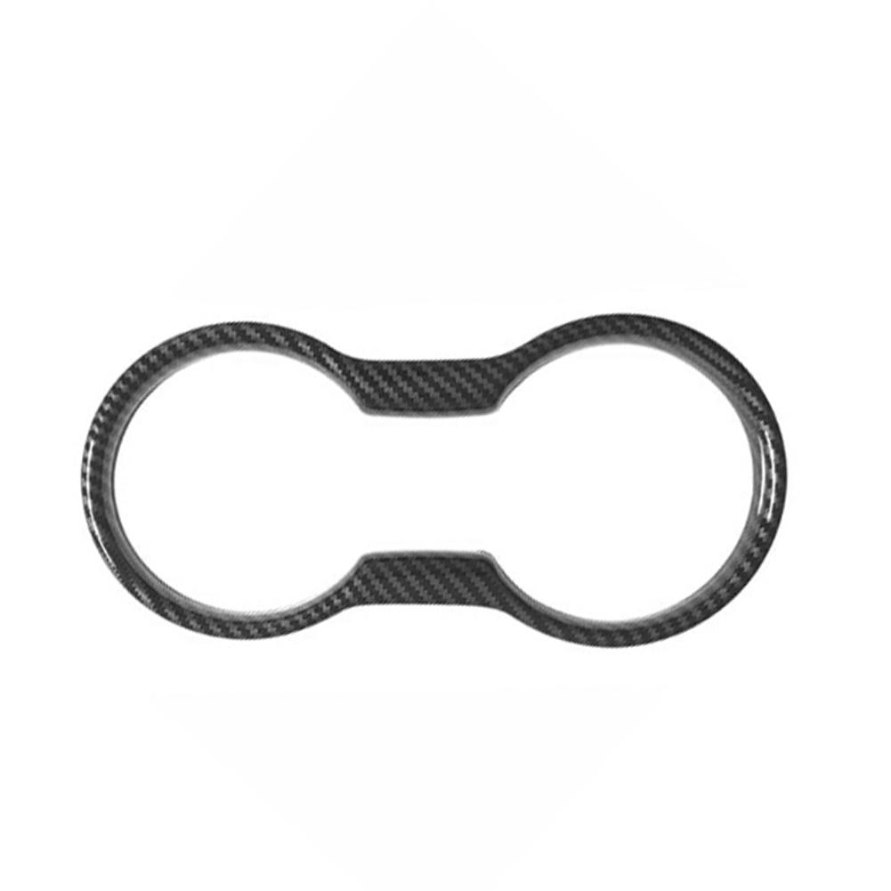 Car Interior Trim Molding Cup Holder Cover Accessories for Ford Mustang 2015- 2022