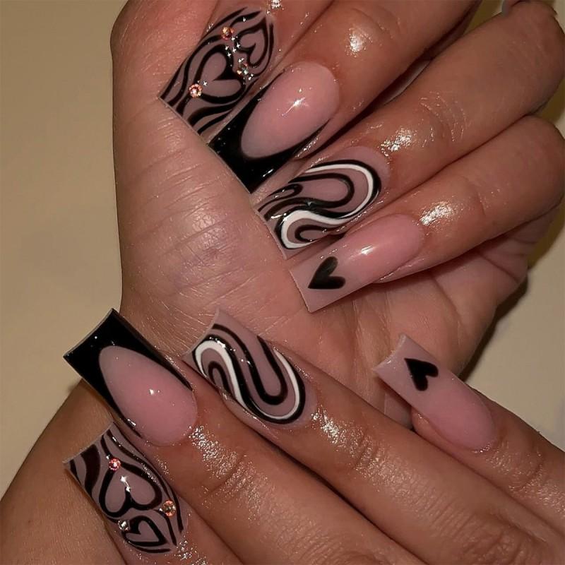 

Love Colored Diamonds Wearing Nails Come With Pictures Or Samples Fake Customized Wearable Nail Art