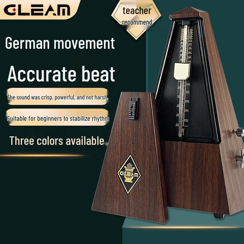 GLEAM Piano & Violin Metronome for Musical Instruments: Universal Rhythm Keeper