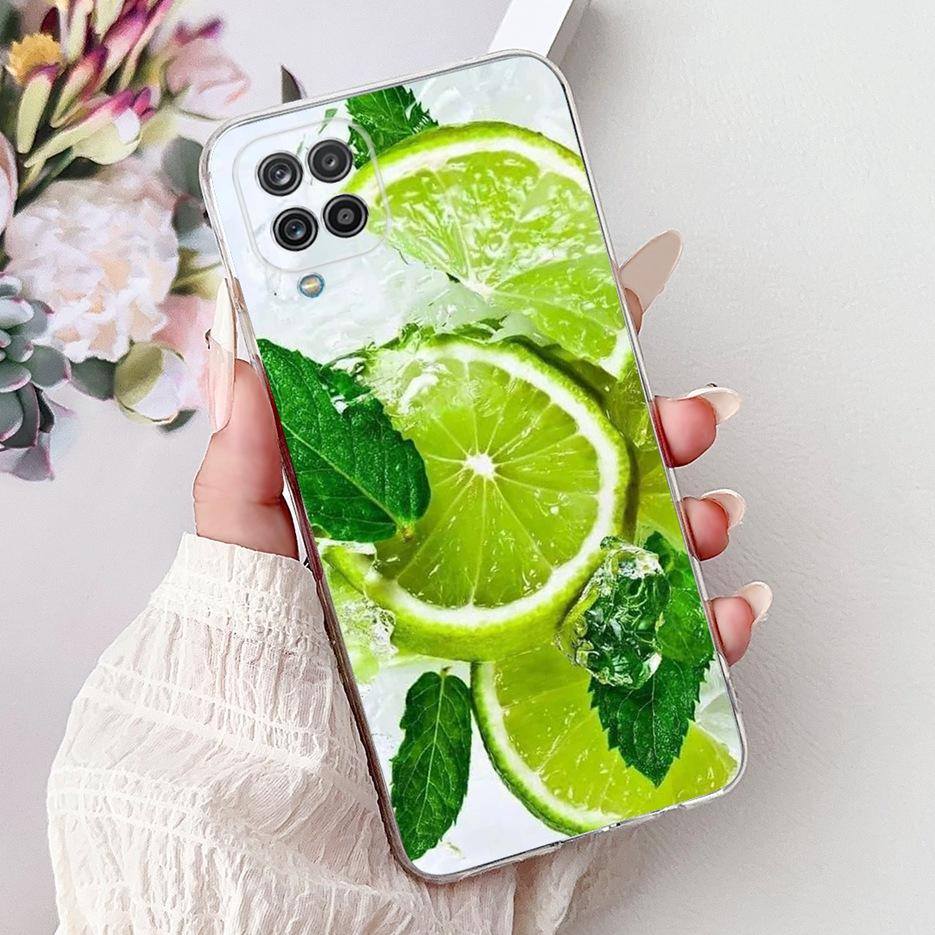 For Samsung Galaxy A12 Case SM-A125F Popular Fashion Painted Cover Soft Slim Phone Case For Samsung A12 F12 M 12 Galaxy M12 Bags