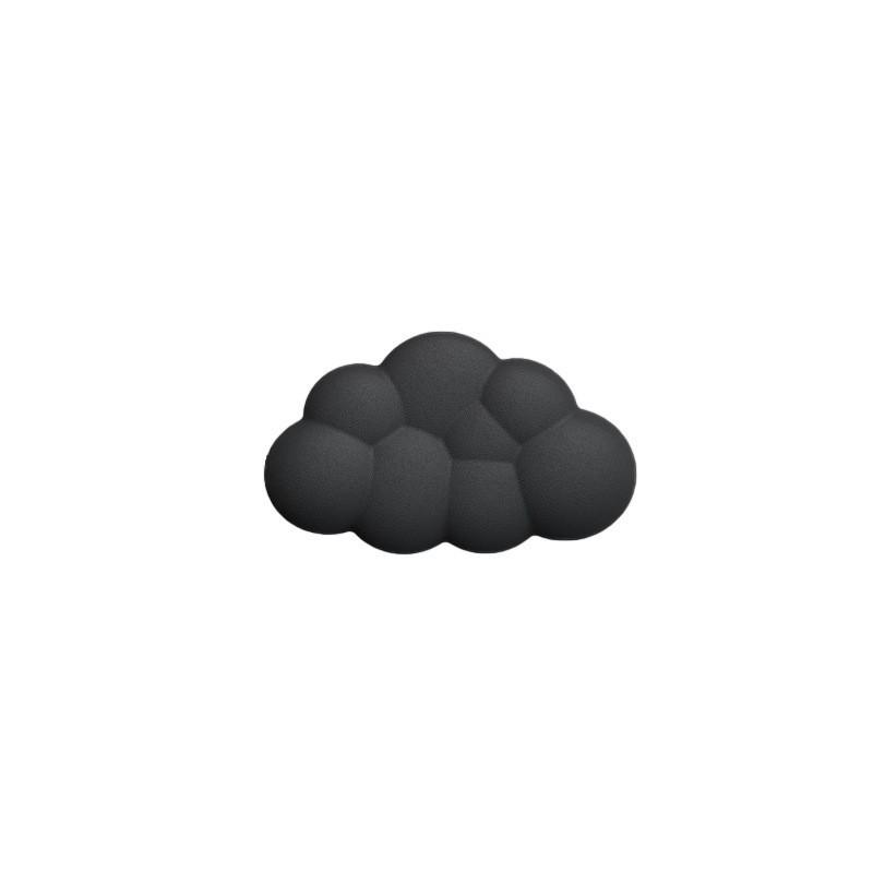 Cloud Leather Mouse Pad & Memory Foam Wrist Rest - Non-Slip Silicone Keyboard Support