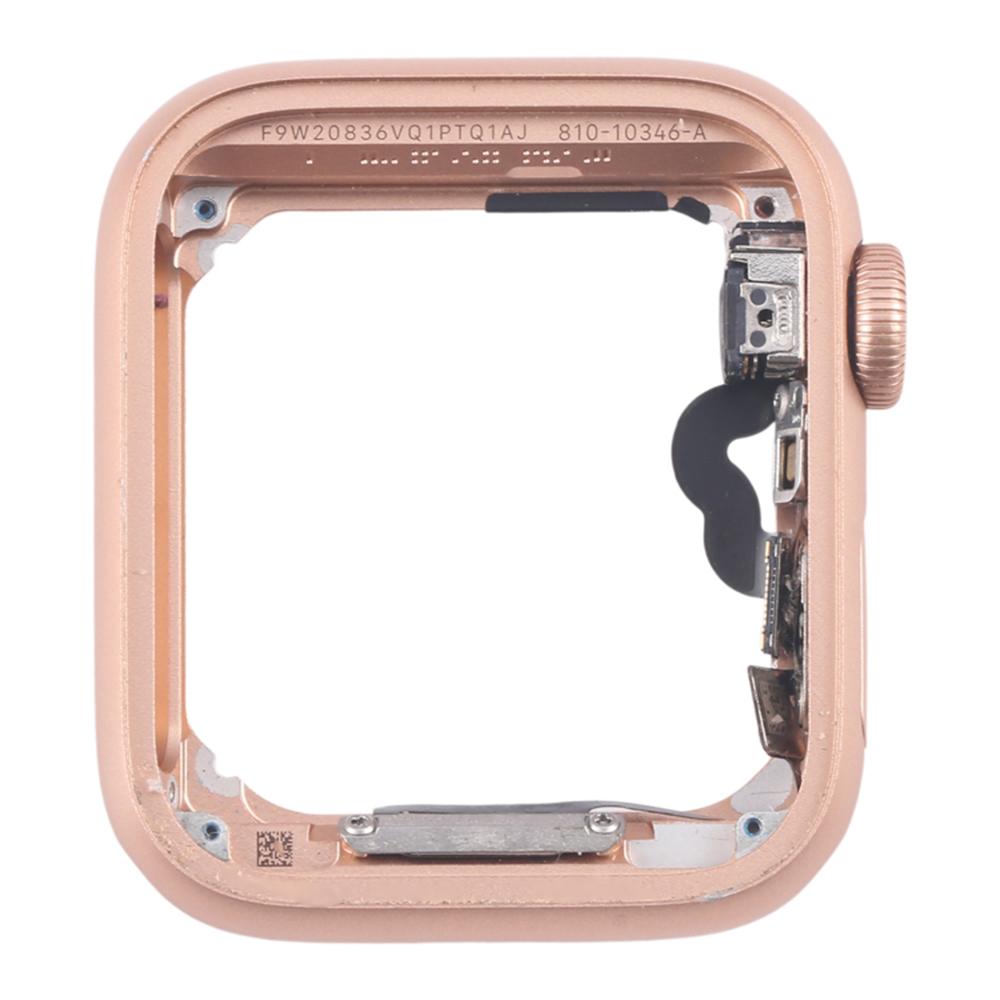 

For Apple Watch Series 5 40mm/4 40mm (LTE Edition) Disassembly Middle Frame with Side Roller Digital Crown Cable (Without Logo) Silver