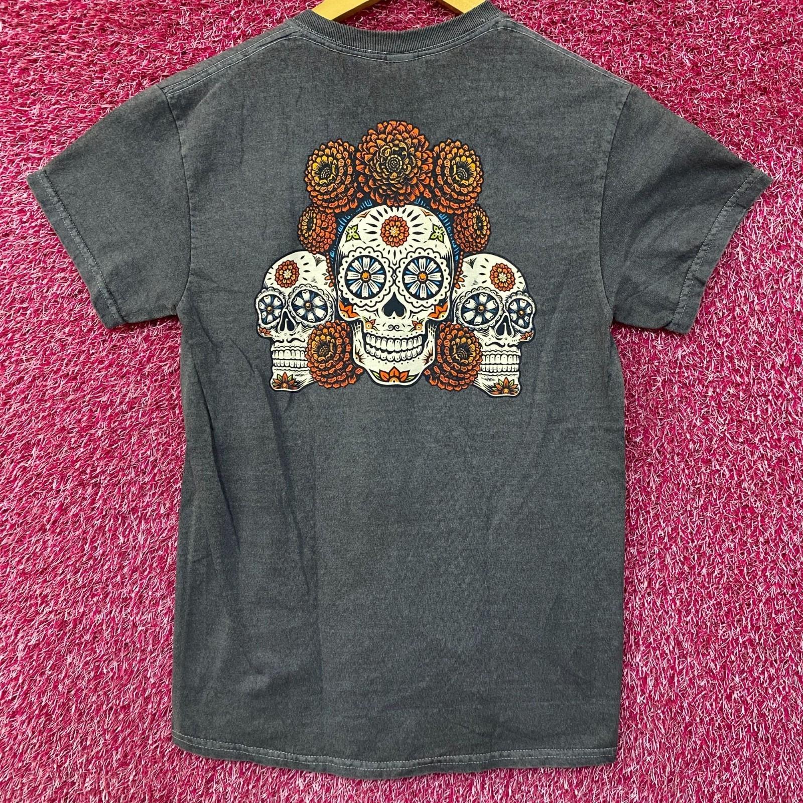 

Modelo Cerveza Sugar Skull Promo Graphic Design T-Shirt Small XXL