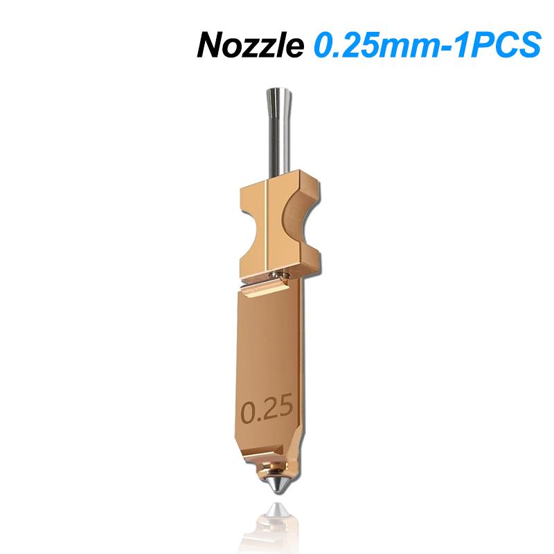 For Flashforge AD5X Nozzle Upgrade Detachable 0.4 0.6 0.25 0.8mm for Flashforge AD5X Hotend Extruder Quick Release Heater Block