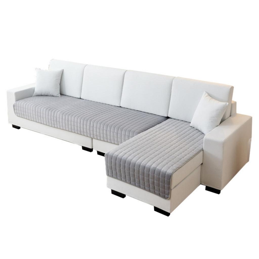 Super Soft Modern Quilted Plush Sofa Cover - Pet Friendly, Machine Washable, Living Room, Bedroom, Office Decoration, Combination Sofa Cover