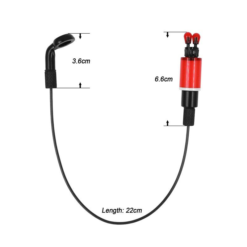 Bite Alarms Carp Fishing Hangers Bobbins Swingers Indicators Fishing Alarm Swinger Steel Chain 4 Colors Bite Alarm Fishing Tools
