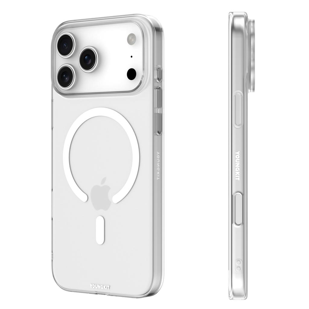 YOUNGKIT For iPhone 17 Pro Case Compatible with MagSafe Hard PC Phone Back Cover