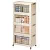 Zunwei Foldable Multi-Layer Storage Cabinet