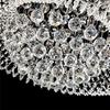 Lampadario di cristallo trasparente da 10 pezzi, pendente a sospensione con prisma in vetro, sfera di cristallo da 20 mm