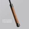 Long-handled umbrella plus-size men's golf umbrella, new wooden handle straight rod, high-value business automatically printable logo