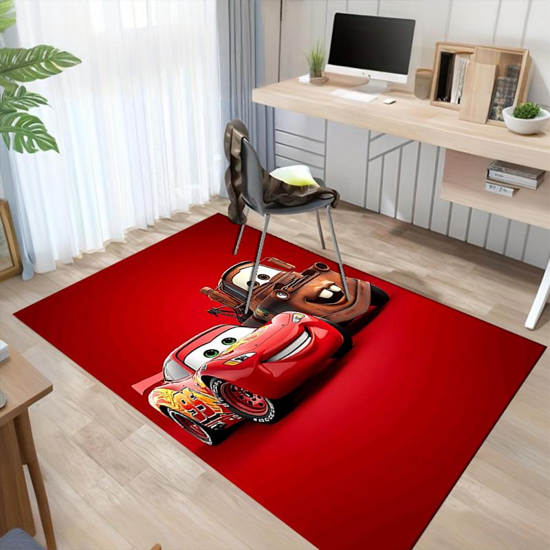 Cars Movie Characters Carpet For Playroom Bedroom Living Room Sofa Home Decorkids Game Area Rug Nonslip Floor Mat