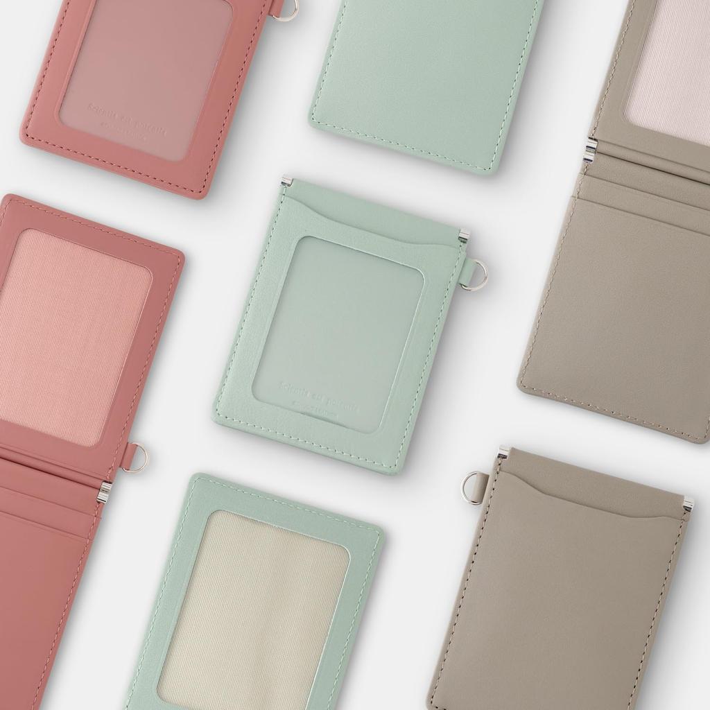 [Slip-on] Card Case (Noir Pass Case W NSL-4503 Sage Green