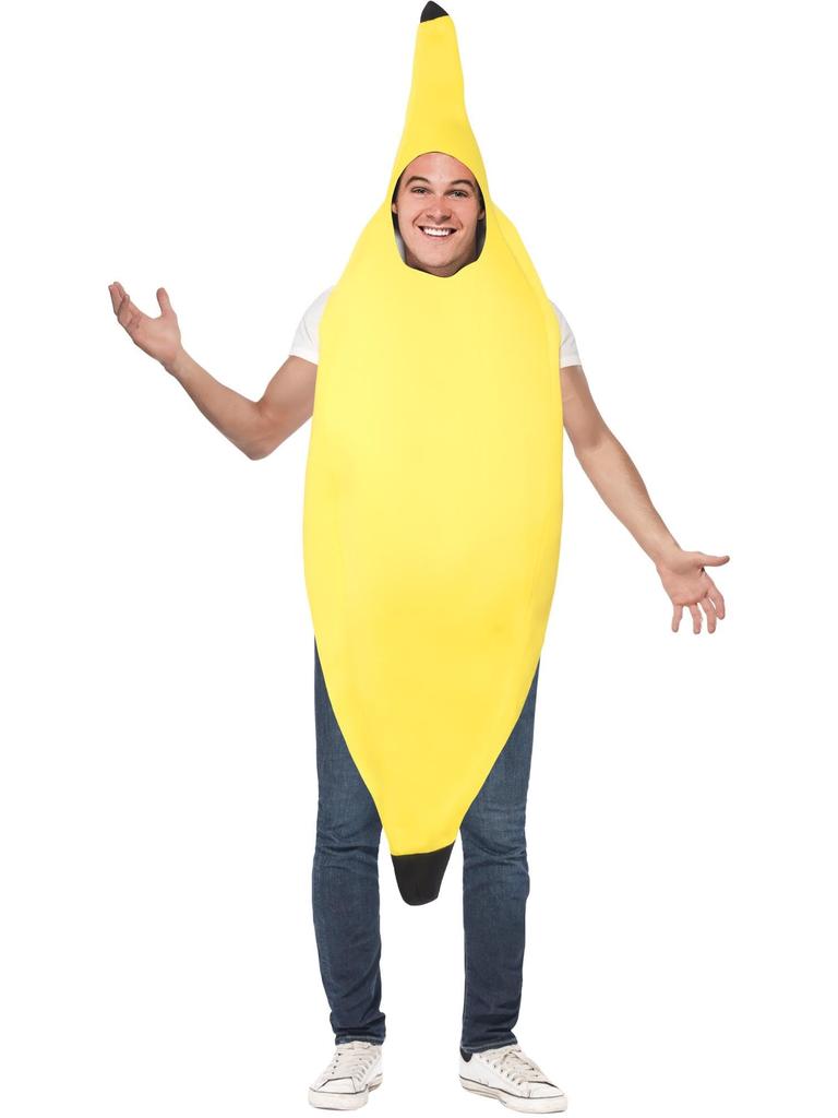 Banana with Peel Costume for Adult Men