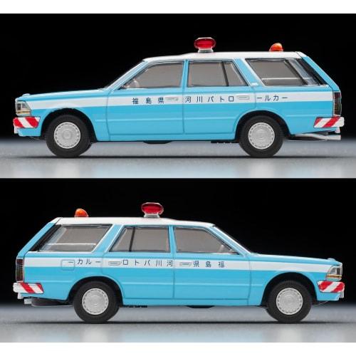 TOMYTEC Tomica Limited Vintage Neo LV-N332a Nissan Gloria Van River Patrol Car (Finished Product)