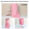 Tear-Off Cleaning Cloth Roll Durable Reusable Dish Towel For Kitchen Greaseproof And Quick Drying Microfiber Hand-Tear Rags