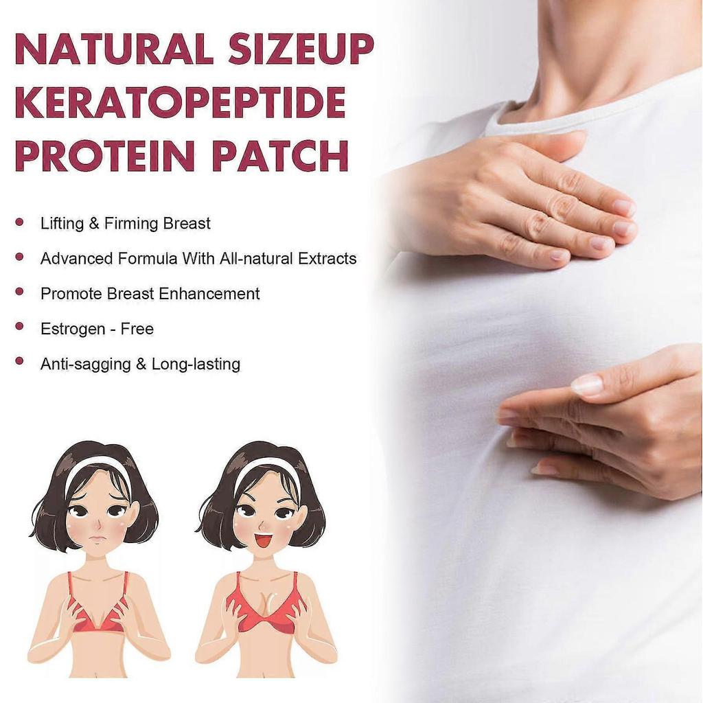 4pcs Breast Lifting & Firming Patch Anti-sagging Estrogen Free Natural Extracts For Matching All Kinds Of Clothes