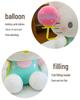 Kiki Cat Plush Toy: Cute Balloon Kitten Doll Ornament and Cushion for Girls