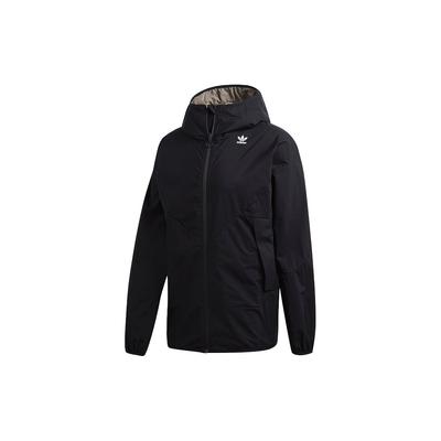 Originals Trefoil Wb Karkaj Outdoor wasserdichte Windjacke mit Kapuze Herren Oberbekleidung Schwarz DV2000