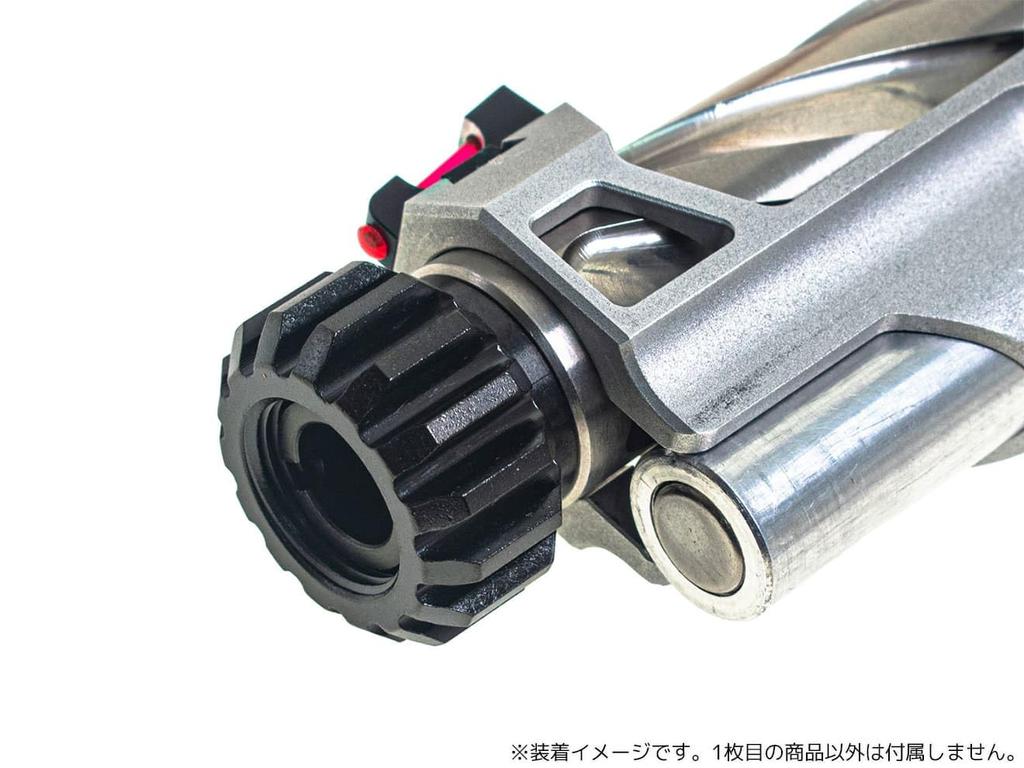 COWCOW TECHNOLOGY A02 Silencer Adapter (11mm Clockwise Thread to 14mm Counterclockwise Thread) Black