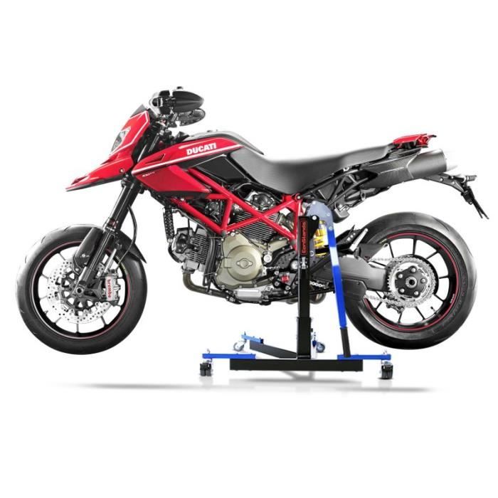 Bequille d'atelier Centrale ConStands Power Evo Ducati Hypermotard 796/ 1100/ Evo 07-12 bleu