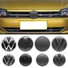 Pro VOLKSWAGEN VW 2ks ABS 139mm 110mm VW Polo Auto Přední Logo Znak na Mřížce Znak na Víku Zavazadlového prostoru Pro Volkswagen Polo 6 2019-2024 Auto Náhradní