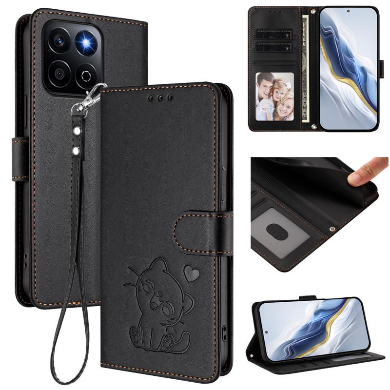 For Honor X7C 4G Case Flip Etui on For Honor X7C 5G Classic Phone Wallet Leather Case ALT-NX1 LX2 Coque Card Slot Back Cover