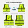 Comfortable Breathable Reflective Safety Vest for Municipal Construction & Sanitation Workers