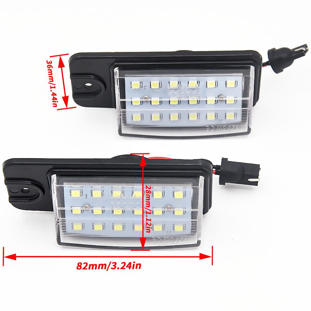 

LED License Plate Light for Nissan X-Trail, Murano, Maxima, Altima, NV2500 Single