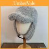 Plush Hat With Adjustable Fit For Winter Outdoor Riding And Cold Protection
