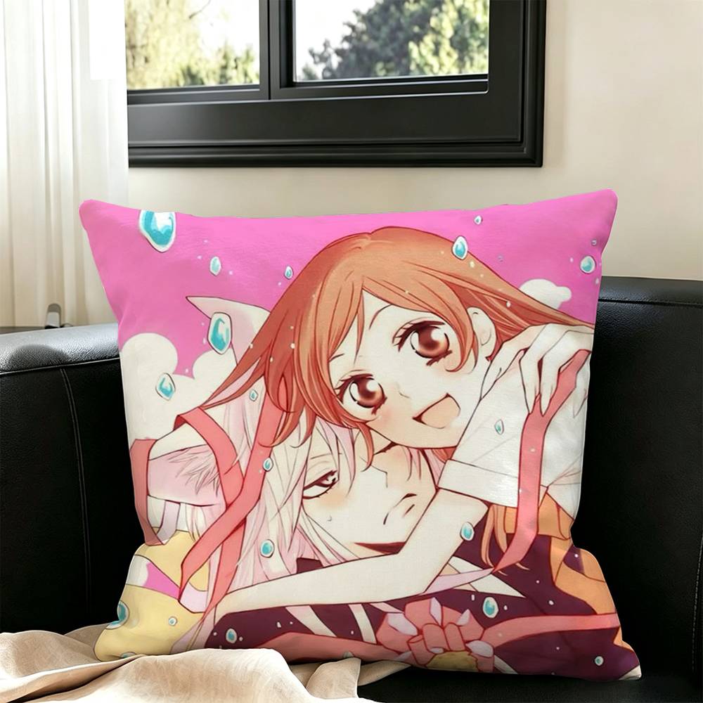 Kamisama Kiss Tomoe x namami Pillow Case Square Double-Sided Sofa Cushion Cover Bedroom Bedside Pillow