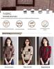 Autumn/Winter Women's Color Block Knitted Round Neck Sweater - Slimming & Stylish Base Layer