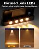 4 Pack Solar Fence Lights IP65 Waterproof Outdoor Wall Lights for Patio Garden Yard