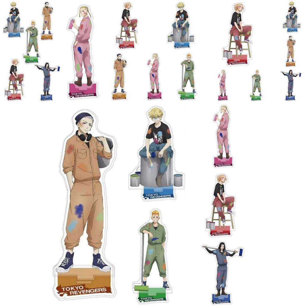 Captivating Tokyo Revengers Acrylic Stand Featuring Draken And Manjiro Sano Anime Characters