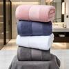 Pure Cotton Bath Towel 70 * 140Cm Thickened Cotton Adult