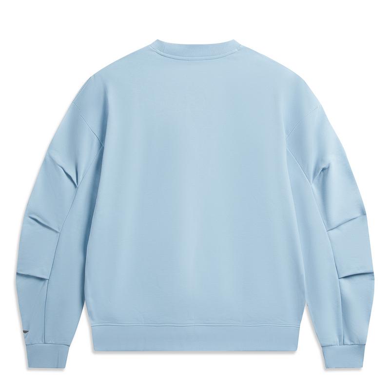 Li Ning Outdoor CF Tracing Sweatshirt Unisex Forget Me Not Blue AWDW171-5