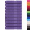 Towels FROGN 10 pcs Purple 100x200 cm 360 g m²