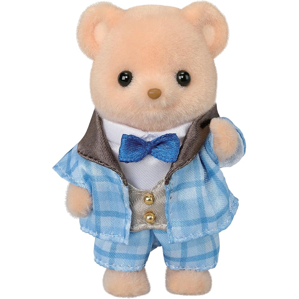 Sylvanian Families Anniversary Friends Flare & Theo Doll Set C-76 ST Mark Certified Toy for Dollhouse Ages 3+