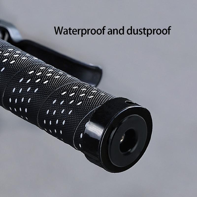 Universally Fit Aluminum Bike Handlebar End Cap Easy To Install Handlebar End Plugs For Various Riding Conditions