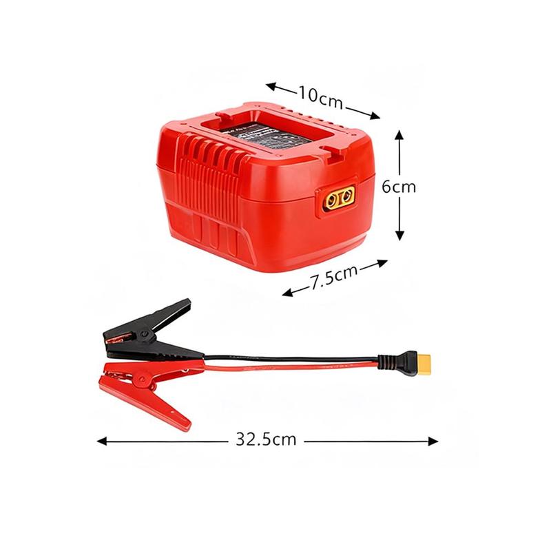 For Makit A/MWQ /Dewal T/BS18V 20V Lithium-Ion Battery Car Jump Starters Adapter With LED Power Indicator Light