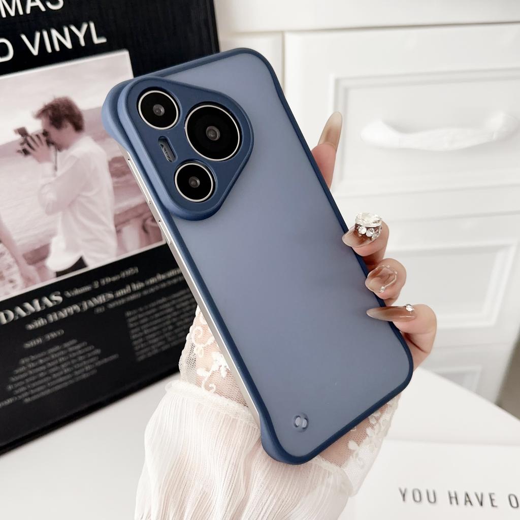 Ultra Thin Matte Frameless Cooling Case For Huawei Pura P70 P60 P50 P40 P30 Pro Mate 60 50 40 Honor 100 90 80 70 Nova12 11 Cover