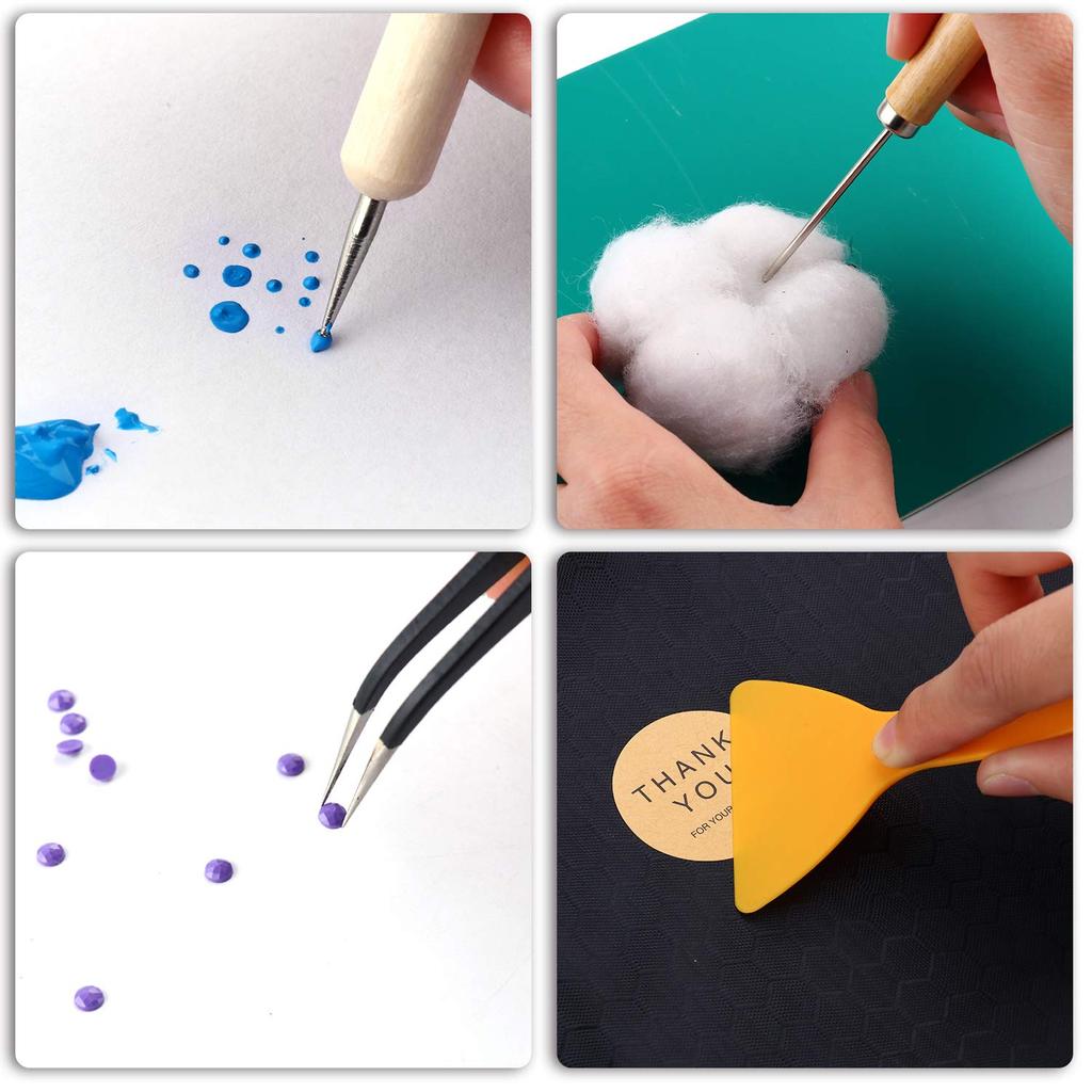 NEOACT Precision Craft Tool Vinyl Weeding Tool Kit for DIY Scrapbooking 28-Piece Set, Artwork, Cutting, Hobbies,