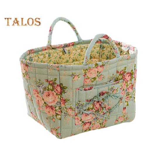 

Кошик для зберігання з ручками Великої місткості Багатофункціональний Складний Потовщений Тканинний Кошик для зберігання Органайзер для іграшок L