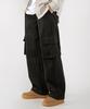 UNTAPPED STUDIO [2Pack] Single-Pleat 7-Count Cotton Wide Cargo Pants 3 Colors