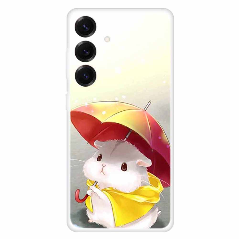 

For Samsung Galaxy S25+ Case Pattern Printing Anti-Drop TPU Phone Back Cover K