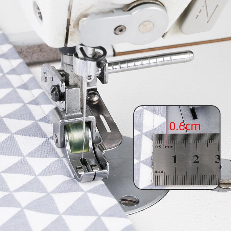Universal Industrial Sewing Machine Accessories Leather Roller Wheel Presser Foot of Flat Car Thick Fabric Clothing Replacement